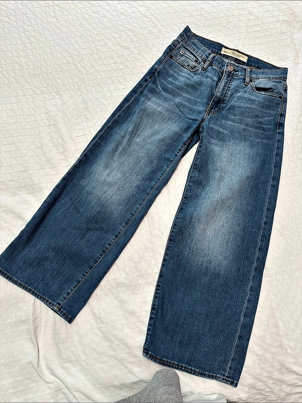 Gap 1969 Wide-Leg High Rise Jeans Waist 25P